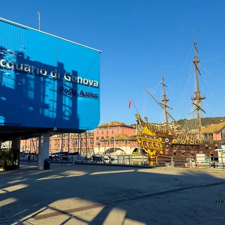Διαμέρισμα Vivere - Porto Antico 7min - Treni 4min Γένοβα