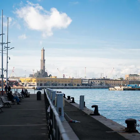 דירה Vivere - Porto Antico 7min - Treni 4min ג'נובה